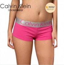Boxer Calvin Klein Mujer Steel Modal Blateado Rosa