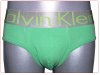 Slip Calvin Klein Hombre Steel Blateado Verde