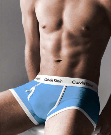 Boxer Calvin Klein Hombre 365 Blanco Azul - Haga un click en la imagen para cerrar