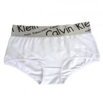 Boxer Calvin Klein Mujer Steel Italico Blateado Blanco