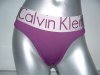 Calvin Klein Mujer Tanga Blateado Violeta