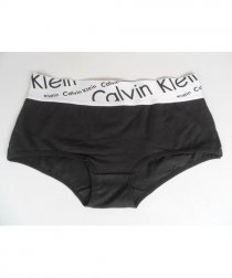 Boxer Calvin Klein Mujer Steel Italico Blateado Negro