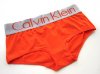 Boxer Calvin Klein Mujer Steel Blateado Naranja