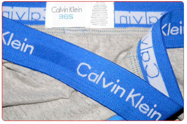 Boxer Calvin Klein Hombre 365 Azul Gris - Haga un click en la imagen para cerrar