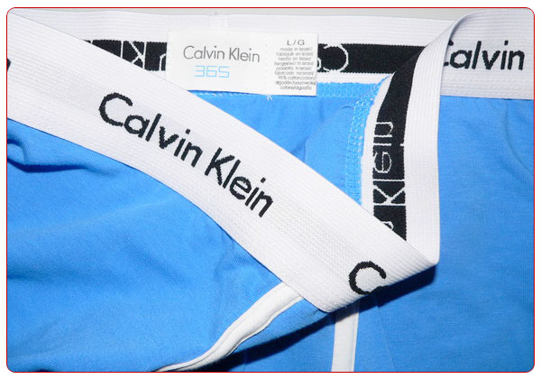 Boxer Calvin Klein Hombre 365 Blanco Azul Claro - Haga un click en la imagen para cerrar