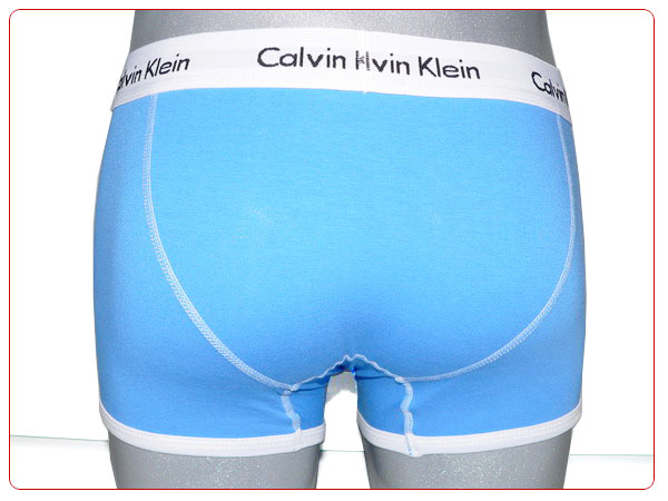 Boxer Calvin Klein Hombre 365 Blanco Azul Claro - Haga un click en la imagen para cerrar