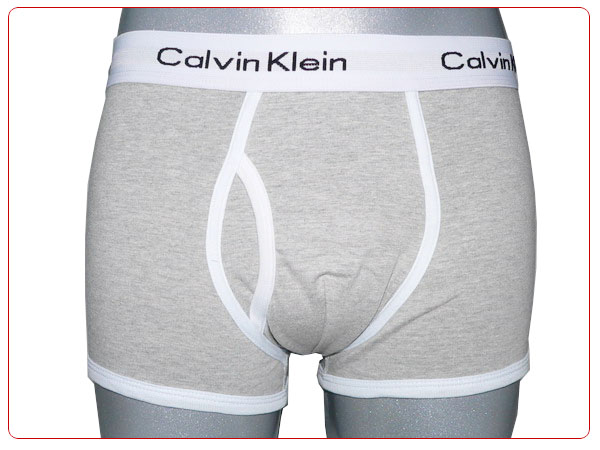 Boxer Calvin Klein Hombre 365 Blanco Gris - Haga un click en la imagen para cerrar