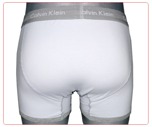 Boxer Calvin Klein Hombre 365 Gris Blanco - Haga un click en la imagen para cerrar
