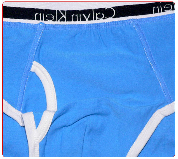 Slips Calvin Klein Hombre 365 Blanco Azul - Haga un click en la imagen para cerrar