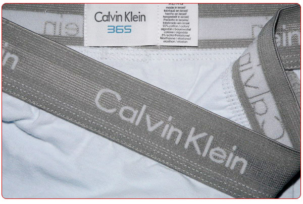 Slips Calvin Klein Hombre 365 Gris Blanco - Haga un click en la imagen para cerrar