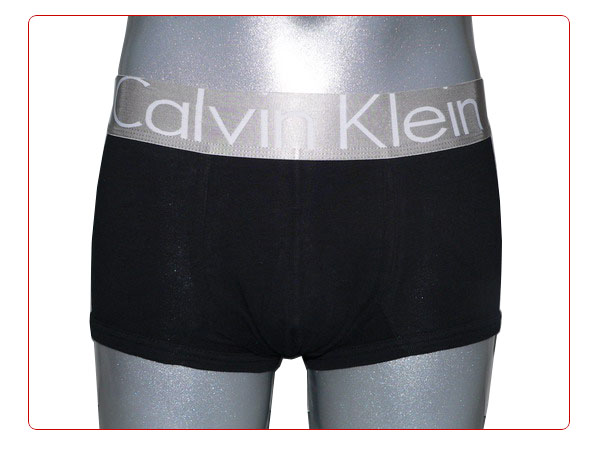 Boxer Calvin Klein Hombre Steel Blateado Blanco Negro - Haga un click en la imagen para cerrar