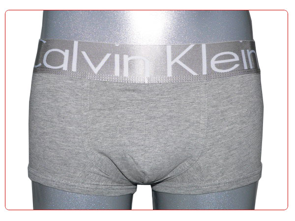 Boxer Calvin Klein Hombre Steel Blateado Gris - Haga un click en la imagen para cerrar