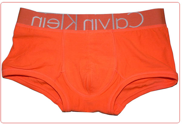 Boxer Calvin Klein Hombre Steel Blateado Naranja - Haga un click en la imagen para cerrar