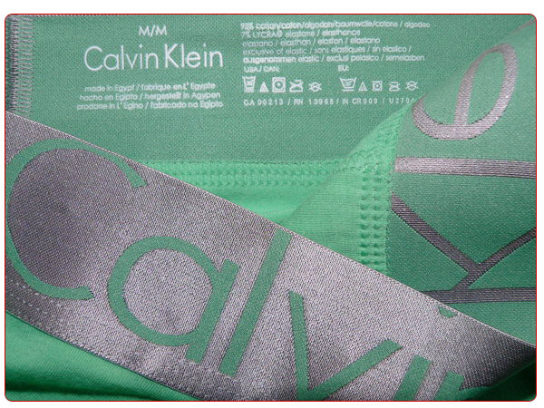 Boxer Calvin Klein Hombre Steel Blateado Verde - Haga un click en la imagen para cerrar