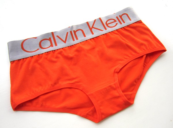 Boxer Calvin Klein Mujer Steel Blateado Naranja - Haga un click en la imagen para cerrar