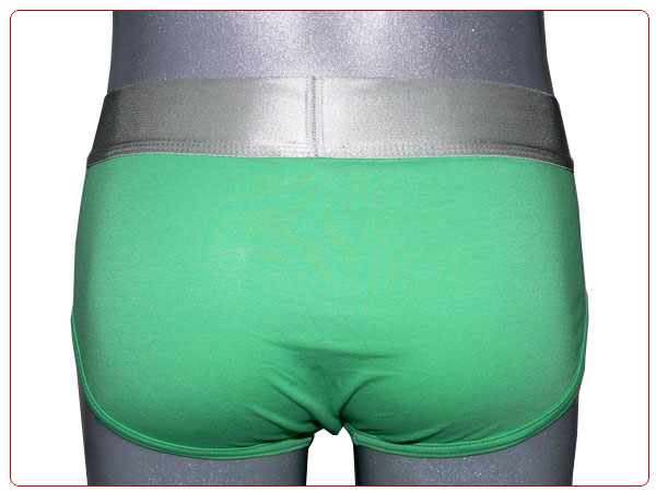 Slip Calvin Klein Hombre Steel Blateado Verde - Haga un click en la imagen para cerrar
