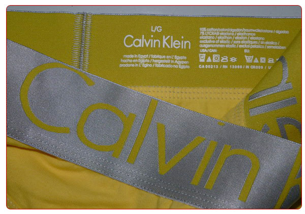 Slip Calvin Klein Mujer Steel Blateado Amarillo - Haga un click en la imagen para cerrar