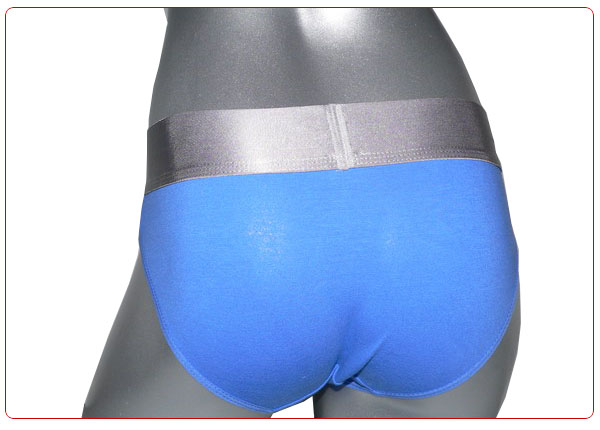 Slip Calvin Klein Mujer Steel Blateado Azul - Haga un click en la imagen para cerrar