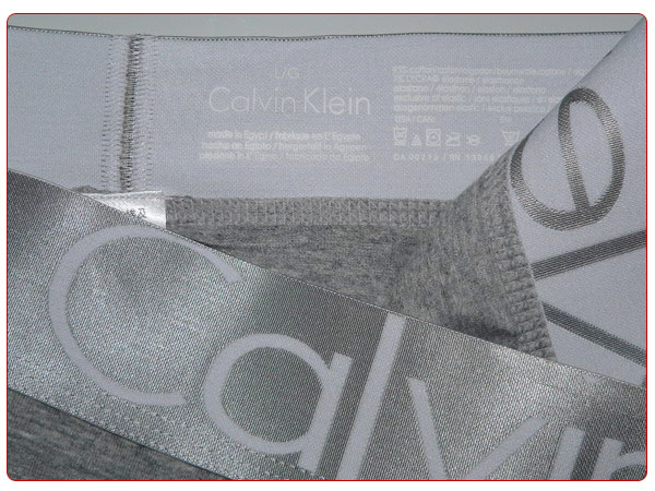 Slip Calvin Klein Mujer Steel Blateado Gris - Haga un click en la imagen para cerrar