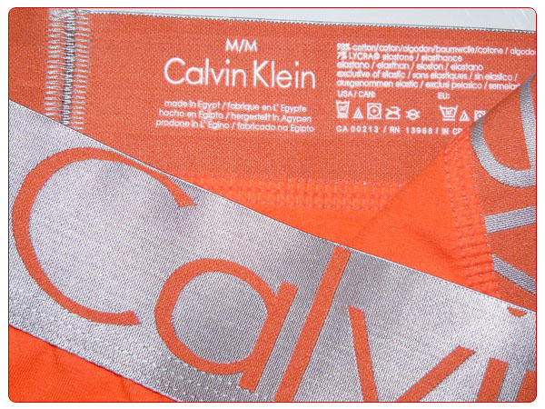 Slip Calvin Klein Mujer Steel Blateado Naranja - Haga un click en la imagen para cerrar