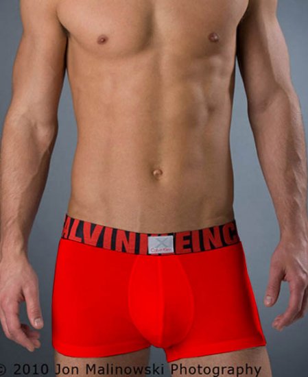 Boxer Calvin Klein Hombre X Rojo Rojo - Haga un click en la imagen para cerrar