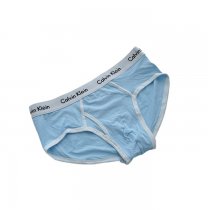 Slips Calvin Klein Hombre 365 Blanco Azul Claro