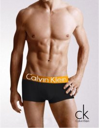 Boxer Calvin Klein Hombre Steel Dolado Negro