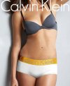 Boxer Calvin Klein Mujer Steel Dolado Blanco