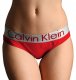 Slip Calvin Klein Mujer Steel Blateado Rojo