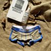 Boxer Aussiebum Hombre Apagado Beige Azul