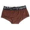 Boxer Calvin Klein Mujer Steel Italico Negro Marrones