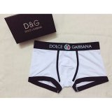 Boxer D&G Hombre Blanco Negro