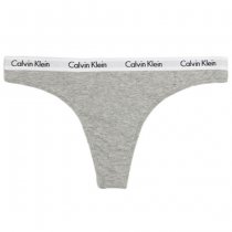 Calvin Klein Mujer Tanga Blanco Gris