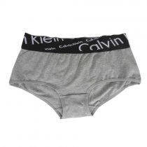 Boxer Calvin Klein Mujer Steel Italico Negro Gris