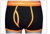 Boxer Calvin Klein Hombre 365 Naranja Negro