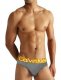 Slip Calvin Klein Hombre Steel Dolado Gris