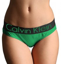 Slip Calvin Klein Mujer Steel Negro Verde