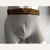 Boxer Armani Hombre Dolado Gris