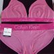 Conjunto Sujetador y Slip Calvin Klein Mujer Rosa