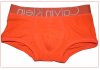 Boxer Calvin Klein Hombre Steel Blateado Naranja