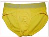 Slip Calvin Klein Hombre Steel Blateado Amarillo