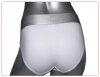 Slip Calvin Klein Mujer Steel Blateado Blanco