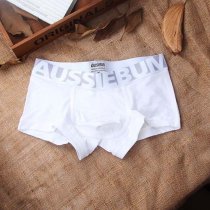 Boxer Aussiebum Hombre Blanco