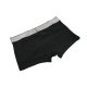 Boxer Calvin Klein Hombre Steel Blateado Negro