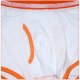 Boxer Calvin Klein Hombre 365 Naranja Blanco