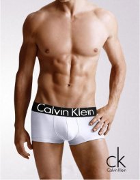 Boxer Calvin Klein Hombre Steel Negro Blanco