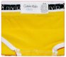 Slips Calvin Klein Hombre 365 Blanco Amarillo