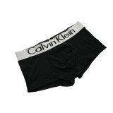 Boxer Calvin Klein Hombre Steel Blateado Negro5