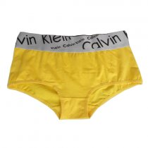 Boxer Calvin Klein Mujer Steel Italico Blateado Amarillo