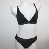 Conjunto Sujetador y Slip Calvin Klein Mujer Negro